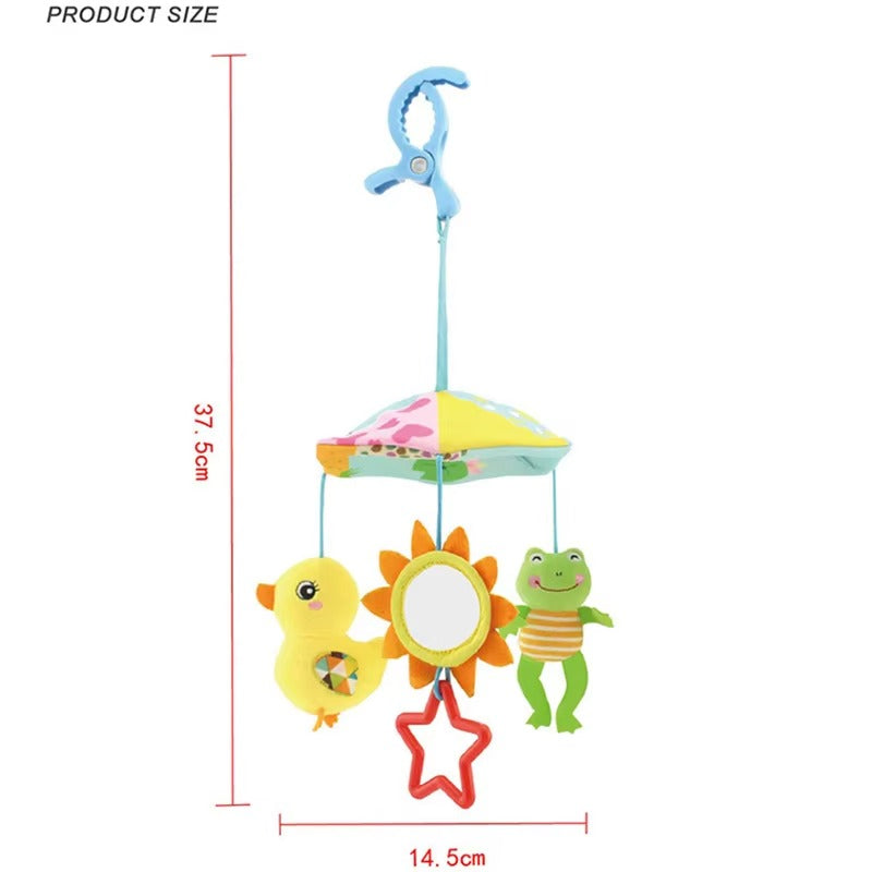 Hanging Toy Musical Spin Hanging Toy for Crib & Stroller – Baby Soothing Toy (H168114)