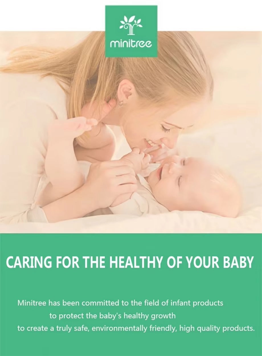 MiniTree Baby Feeding Bottle 60mL (0+ Months) – BPA-Free with Soft Nipple (Color Variants)