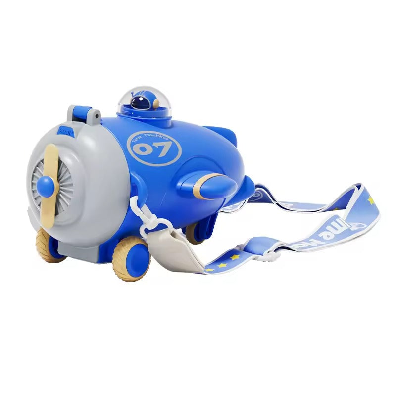 Water Bottle Adorable Airplane Design Tritan  – Stainless Steel Vacuum Insulated Cup for Toddlers