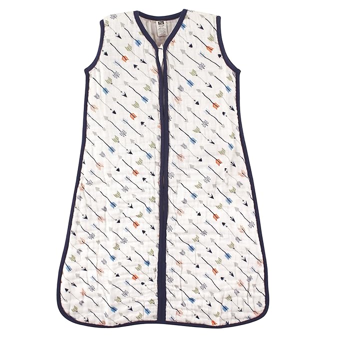 Sleeping Bag Hudson Baby Cotton Muslin  – 8 Colors | Sizes 6-12 & 12-18 Months
