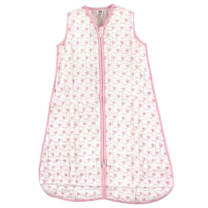 Sleeping Bag Hudson Baby Cotton Muslin  – 8 Colors | Sizes 6-12 & 12-18 Months