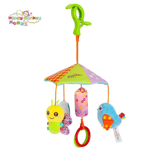 Hanging Toy Musical Spin Hanging Toy for Crib & Stroller – Baby Soothing Toy (H168114)