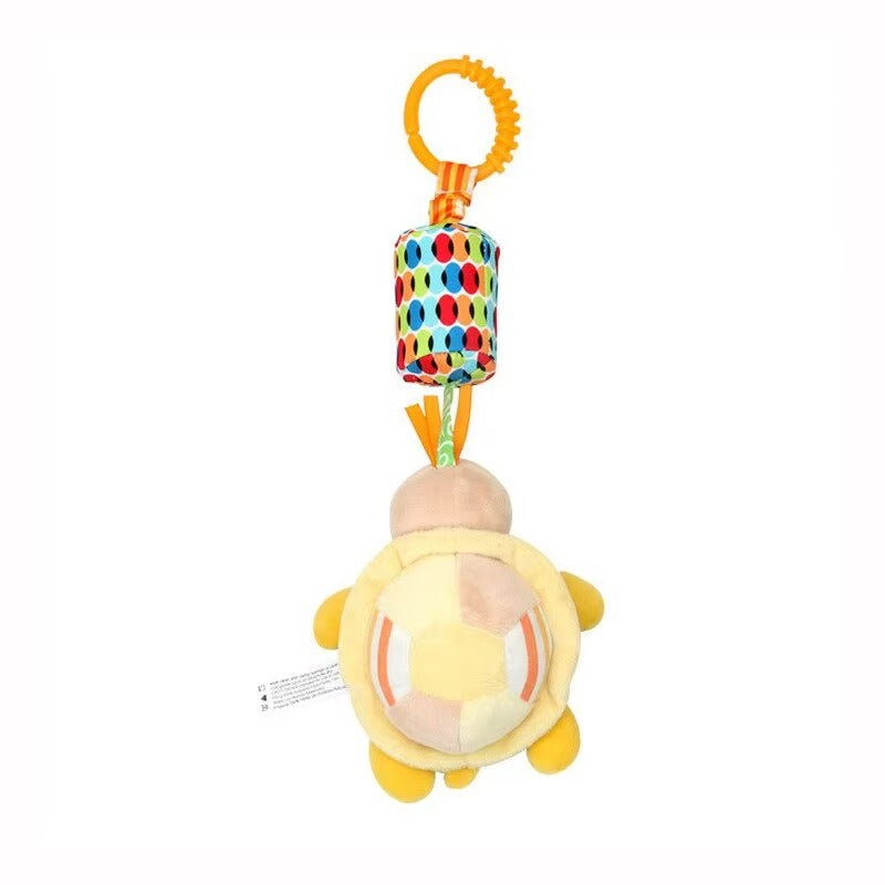Hanging Toy Baby Comfort  – Soft Plush Sensory Toy with Musical Chime & Teether