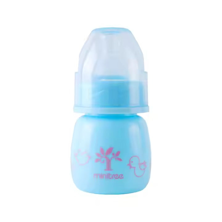 MiniTree Baby Feeding Bottle 60mL (0+ Months) – BPA-Free with Soft Nipple (Color Variants)
