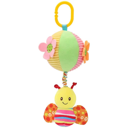 Pull String Musical Hanging Toy for Babies – Soft Plush Crib & Stroller Toy with Soothing Music(H168130