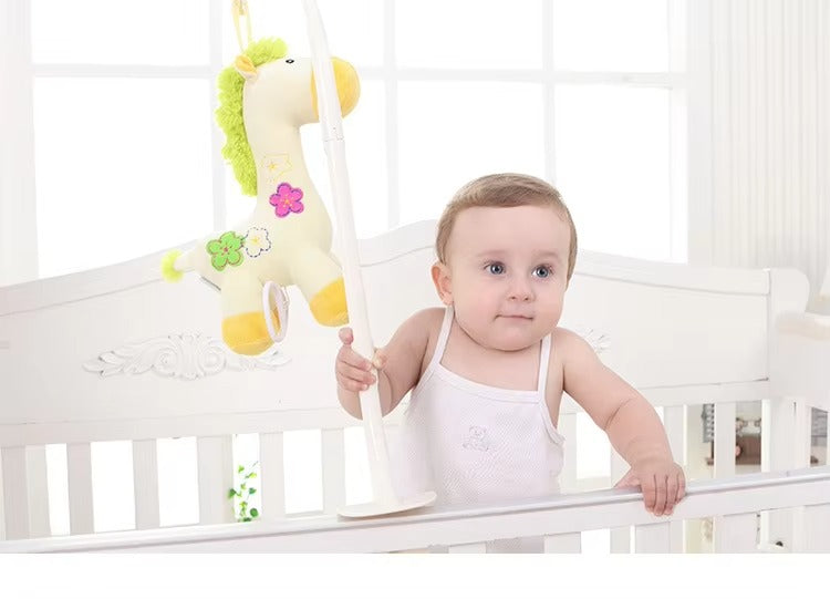Baby Pulling Toy Pull String Musical Giraffe Toy – Soothing Music Plush Toy for Babies (J110)