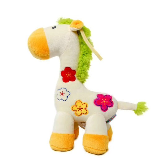 Baby Pulling Toy Pull String Musical Giraffe Toy – Soothing Music Plush Toy for Babies (J110)