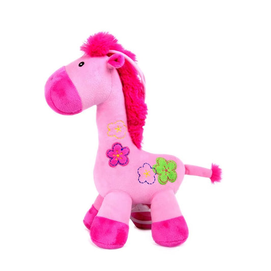 Baby Pulling Toy Pull String Musical Giraffe Toy – Soothing Music Plush Toy for Babies (J110)